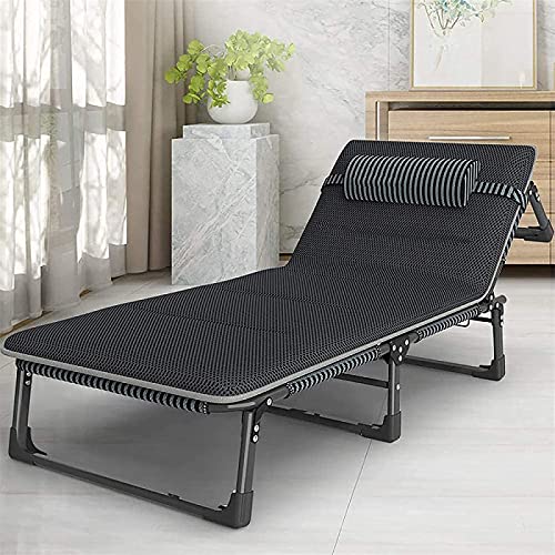 HFERTSCN Lounge Stuhl, einstellbare Liege Lounger Zero Gravity Folding Liegestühle Gartenlieger Campingstuhl, abnehmbare Kopfstütze (B) FANDIAO von HFERTSCN