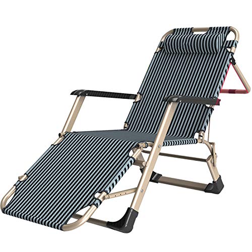HFERTSCN Lounge Stuhl Liegestuhlung Falten Verstellbarer Sonnenliege Garten Sonnengeschäfte für Strandpool im Freien im Freien Garten Camping FANDIAO von HFERTSCN