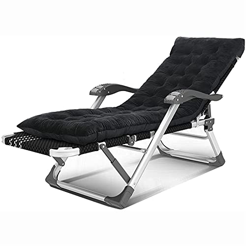 HFERTSCN Loungestuhl, Klapperfalt mit Zero Gravity Sessel MS Ließer Sessel mit verdickten und erweiterten Aluminiumbeinen, Stütze von bis zu 300 kg, für Wohnzimmer, Terrasse, Outdoor (G) FANDIAO von HFERTSCN