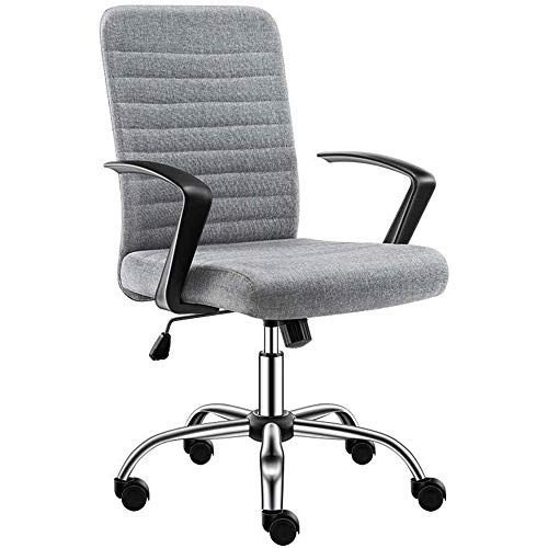 HFERTSCN Moderner Bürostuhl Computertischstuhl mit Einstellbarer Höhe ergonomischer Bürostuhl für den Arbeitsbereich für Heimstudienraum FANDIAO von HFERTSCN
