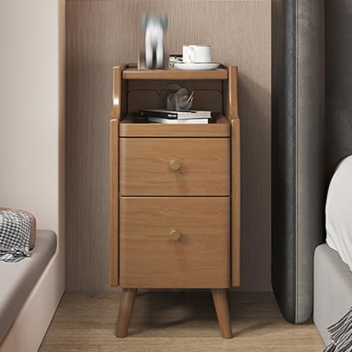 HFERTSCN Moderner weißer Nachttisch Langlebiger Platz sparen minimalistisches Design für Schlafzimmer Smart Overbett Tisch FANDIAO HFERTSCN Moderner weißer Nachttisch Langlebiger Platz sparen minimalistisches Design für Schlafzimmer Smart Overbett Tisch FANDIAO von HFERTSCN