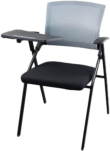 HFERTSCN Multifunktionales Klappstuhl mit gepolstertem Tablet - schwarzgraues Grün - ideal für Wohnzimmerstudienstudien -Hotel -TV -Sender im Wohnzimmerstudium FANDIAO von HFERTSCN