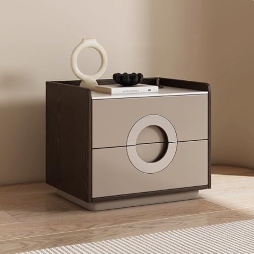 HFERTSCN Nachttisch, Nachttisch mit 2 Schubladen, Holzbett Endtisch sparen Platz, Bettendtisch für Wohnzimmer/Schlafzimmer, Platz sparen, 40 cm FANDIAO HFERTSCN Nachttisch, Nachttisch mit 2 Schubladen, Holzbett Endtisch sparen Platz, Bettendtisch für Wohnzimmer/Schlafzimmer, Platz sparen, 40 cm FANDIAO von HFERTSCN
