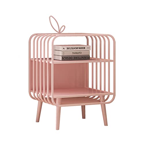 HFERTSCN Nachttisch Nachttisch Moderne einfache Schlafzimmer Nachttisch Bücherregal FANDIAO von HFERTSCN
