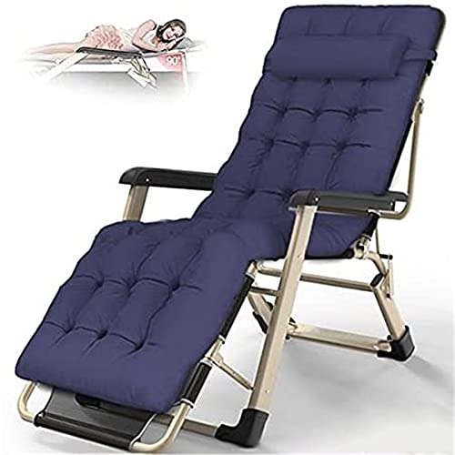 HFERTSCN Outskirts Liegestuhl Klappern der Schwerkraft Sun Loungers Lounge Stuhl mit Kopfstütze, Einstellbarer Liegestoff, Klappdecks Stuhl Gartenstuhl FANDIAO von HFERTSCN