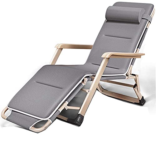 HFERTSCN Poolside Liege, Zero Gravity Office Nickerchen-Stuhl Klappbett, Außenliege Patio-Stühle Strandstuhl mit Kissen 3 Gear Einstellbares Klappern-Gra-Gra-Gra-Gra-Grapical-Wolken FANDIAO HFERTSCN Poolside Liege, Zero Gravity Office Nickerchen-Stuhl Klappbett, Außenliege Patio-Stühle Strandstuhl mit Kissen 3 Gear Einstellbares Klappern-Gra-Gra-Gra-Gra-Grapical-Wolken FANDIAO von HFERTSCN