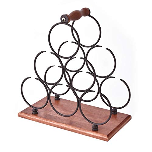 HFERTSCN Rotweinregal Put -Stück, Desktop Weinregal, 1PC Eisenwein Rack Metall Weinhalter Desktop Dekor Cocktailhalter Rack Restaurant Dekor Rotweinflasche FANDIAO HFERTSCN Rotweinregal Put -Stück, Desktop Weinregal, 1PC Eisenwein Rack Metall Weinhalter Desktop Dekor Cocktailhalter Rack Restaurant Dekor Rotweinflasche FANDIAO von HFERTSCN