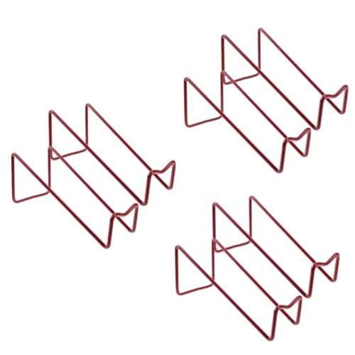 HFERTSCN Rotweinregal Put -Stück, Desktop Weinregal, 6 Stcs Weinhalter Rack Flaschenhalter Whisky Display Weinhalter Ständer Flaschen Rack Co. FANDIAO von HFERTSCN