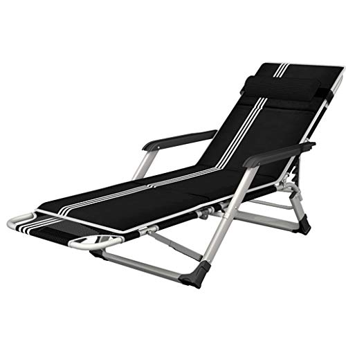 HFERTSCN Sun Lounger Liegestühle Stühle Zullgravitation Lounge Stühle Falten Einstellbarer Liegestuhl mit Kissen für Außenpool -Badeseite Yard Strand max.200 kg FANDIAO von HFERTSCN