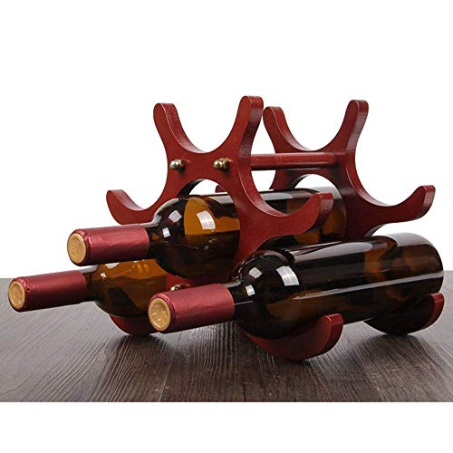 HFERTSCN Weinregal aus Holzweinregal Retro Industrie zum Aufhängen an der Wandhänge -Display -Wanddekoration, um 6 Flaschen Rotwein geeignet zu hängen FANDIAO HFERTSCN Weinregal aus Holzweinregal Retro Industrie zum Aufhängen an der Wandhänge -Display -Wanddekoration, um 6 Flaschen Rotwein geeignet zu hängen FANDIAO von HFERTSCN