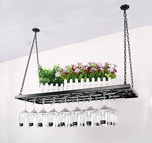 HFERTSCN Wine Display Rack Wine Racks Weinregal/Hanging Red Wine Cup Halter verkehrt herum hängen Glashalter Creative Home Bar Aufbewahrung 100 31 cm (60 cm) FANDIAO von HFERTSCN