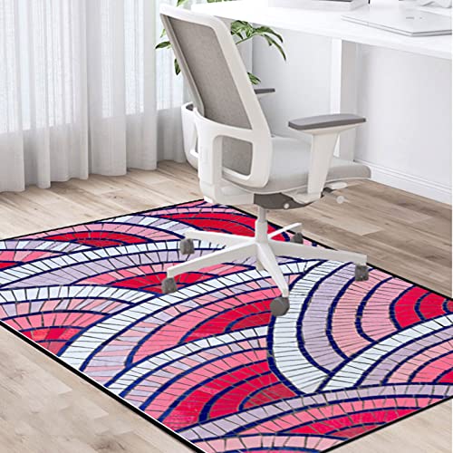 Heavy Desk Stuhl Stuhl Mat 120x160 cm für Teppich- und Holzböden-Mehrzweck-Bürostuhlmatte, Lärmreduzierung, Bodenschutz, Anti-Skid-Design FANDIAO von HFERTSCN