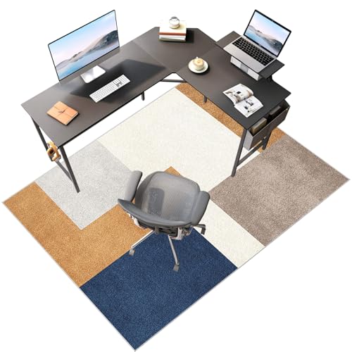 Heavy Duty Office Chair Mats für Teppich & Hartholz - Rechteck Computerbodenmatte für Haus und Büro, Schutz 140 x 180 cm, Anti -Rutsch -Design, ideal für Bürostühle FANDIAO Heavy Duty Office Chair Mats für Teppich & Hartholz - Rechteck Computerbodenmatte für Haus und Büro, Schutz 140 x 180 cm, Anti -Rutsch -Design, ideal für Bürostühle FANDIAO von HFERTSCN
