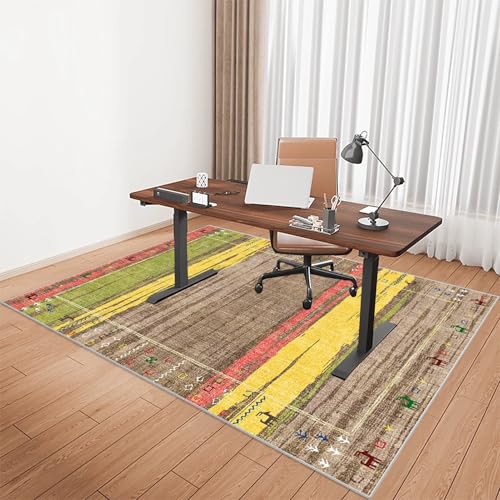 Hochleistungs -Bürostuhlmatte für Teppiche - 200x250 cm rechteckiger Teppichschutz, Harte Bodenmatte für Schreibtisch- und Spielstühle, Premium -Bodenschutz für Teppiche FANDIAO von HFERTSCN