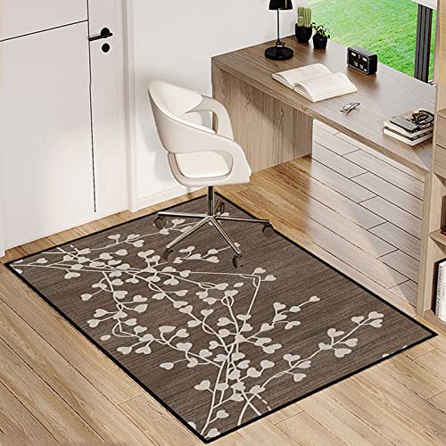 Hochleistungsstuhlmatte für Hartholzböden - Büro- und Heimbodenschutz und robuste Kratzer- und Stuhlradschaden, ideal für den Gebrauch von Home Office FANDIAO von HFERTSCN