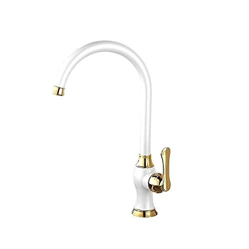 Küchenspüle Taps, 360 ° Rotate Wasserhahn eingriff einloch ein Loch Küchenmischung Wasserhahn -Deck Installation Waschbecken Heiße Coldrust -Wasserhackend FANDIAO Küchenspüle Taps, 360 ° Rotate Wasserhahn eingriff einloch ein Loch Küchenmischung Wasserhahn -Deck Installation Waschbecken Heiße Coldrust -Wasserhackend FANDIAO von HFERTSCN