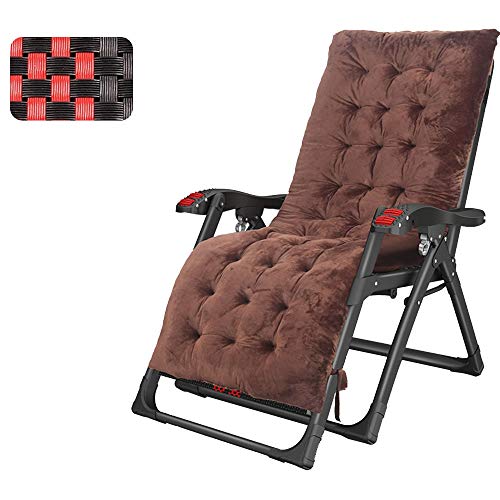 Lounge Stuhl, Patio Lounge Chairs Klappernde Rockstuhl im Freien, tragbarer Bambusrahmen -Rahmenstuhl mit verstellbarem Fußpedal, gepolsterter Sitz für Veranda -Gartenbalkon, Unterstützung von 150 kg Lounge Stuhl, Patio Lounge Chairs Klappernde Rockstuhl im Freien, tragbarer Bambusrahmen -Rahmenstuhl mit verstellbarem Fußpedal, gepolsterter Sitz für Veranda -Gartenbalkon, Unterstützung von 150 kg von HFERTSCN