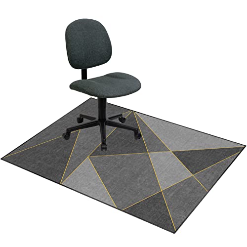 Nicht -Schlupf -Gaming -Stuhlmatte für Home & Office - Teppichschutz für Hardböden und Teppiche, ideal für Spielräume und Schreibtische - Mehrzweckmatte FANDIAO von HFERTSCN