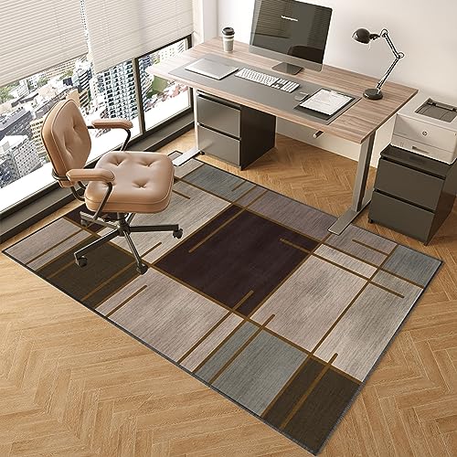 Nicht-Schlupf-Schreibtischstuhlmatte 140x180 cm-Hartholzbodenschutz für Büro- und Spiele Kratzfeste Mehrzweckmatte für Holz- und Teppichflächen FANDIAO Nicht-Schlupf-Schreibtischstuhlmatte 140x180 cm-Hartholzbodenschutz für Büro- und Spiele Kratzfeste Mehrzweckmatte für Holz- und Teppichflächen FANDIAO von HFERTSCN