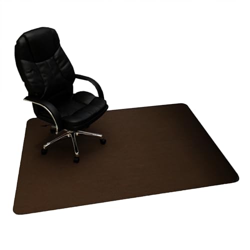 Non -Rutp -Bürostuhlmat -Gaming -Stuhl Teppich für Hartholz & Teppich 90x140 cm Stuhl Protektor Floor Matte Langlebiger Computerstuhlkissen - Kaffeefarbe FANDIAO Non -Rutp -Bürostuhlmat -Gaming -Stuhl Teppich für Hartholz & Teppich 90x140 cm Stuhl Protektor Floor Matte Langlebiger Computerstuhlkissen - Kaffeefarbe FANDIAO von HFERTSCN
