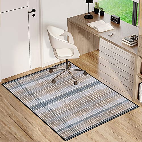 Office Chair Matte für Hartholzböden-Schutz vor Kratzern und Schäden, perfekt für die Verwendung von Haushalt und Büro, Nicht rutsches Design, leicht zu reinigende, umweltfreundliche Materialien. von HFERTSCN