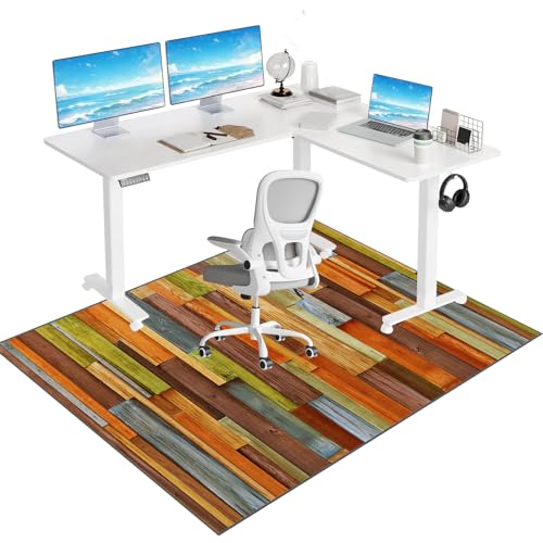 Office Stuhl Matte für Teppich - Bodenschutz für Rolling -Stühle Gaming & Schreibtisch Verwendung - Einfach gleitarme Low-/mittelschwere Teppichmatte 60 x 70 cm FANDIAO Office Stuhl Matte für Teppich - Bodenschutz für Rolling -Stühle Gaming & Schreibtisch Verwendung - Einfach gleitarme Low-/mittelschwere Teppichmatte 60 x 70 cm FANDIAO von HFERTSCN