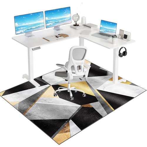 Office Stuhl Matte für niedrige/mittelschwere Teppich -Gaming -Schreibtisch Stuhl Bodenschutzbeschwerde Easy Glide Rolling Stuhl Matte 160x200 cm Teppichschutzmatte FANDIAO Office Stuhl Matte für niedrige/mittelschwere Teppich -Gaming -Schreibtisch Stuhl Bodenschutzbeschwerde Easy Glide Rolling Stuhl Matte 160x200 cm Teppichschutzmatte FANDIAO von HFERTSCN