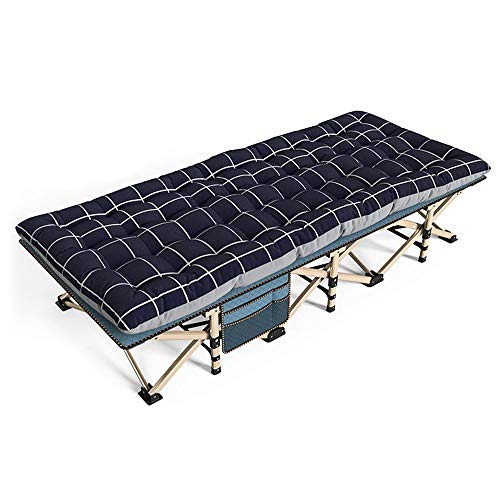 Patio Lounge Chairs Liegebetten für Erwachsene, Klappcamping -Kinderbett, Nutzung im Innen-/Außenbereich, tragbare Campingbetten für Erwachsene, für Camping, Strand, Grill, Wandern, Rucksack, Büro, von HFERTSCN