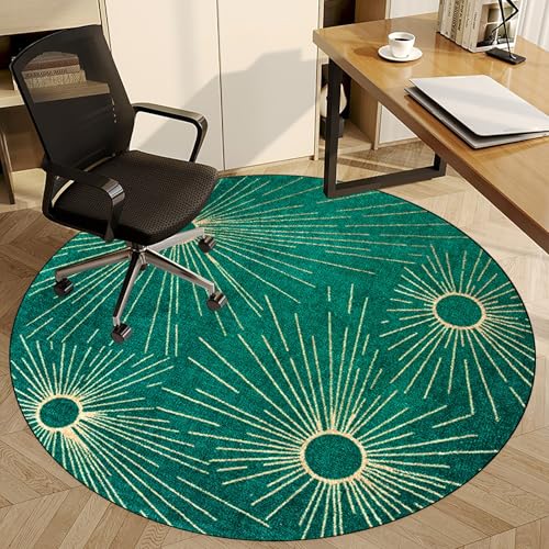 Roll -Rund -Office -Stuhlmatte für Teppich- und Hartholzböden - 180 cm Gaming -Stuhl Matte, Bodenschutz für Rollen- und Schreibtischstühle und stilvolles Design FANDIAO Roll -Rund -Office -Stuhlmatte für Teppich- und Hartholzböden - 180 cm Gaming -Stuhl Matte, Bodenschutz für Rollen- und Schreibtischstühle und stilvolles Design FANDIAO von HFERTSCN