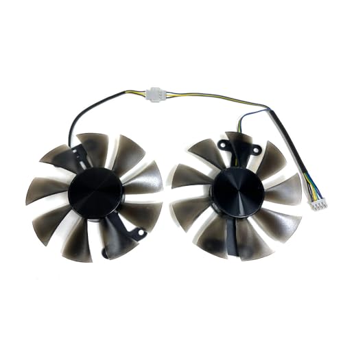 HFFOZMD 2 Lüfter/Set, Neuer 85-mm-4-Pin-GALAX GTX 1060 EX OC-Grafikkartenlüfter, für KFA2 HFFOZMD 2 Lüfter/Set, Neuer 85-mm-4-Pin-GALAX GTX 1060 EX OC-Grafikkartenlüfter, für KFA2 von HFFOZMD