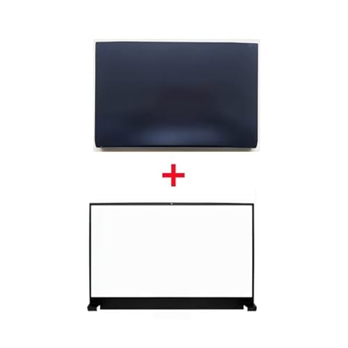 HFFOZMD Laptop LCD Zurück Lünette Front Rahmen Palmrest Oberen Boden Abdeckung Fall Für MSI GF75 MS-17F1 MS-17F2 MS-17F3 MS-17F4 MS-17F5(Black) von HFFOZMD