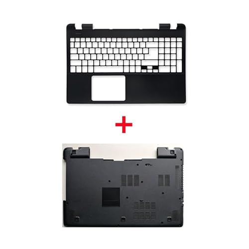 HFFOZMD Laptop Top Case Palmrest Obere untere Abdeckung Fall Für Acer M5-551 M5-551G V3-572G E5-571G V3-532 E5-531G Z5WAW Shell(2 Cover Together) von HFFOZMD