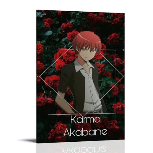 HFGPBVjk Assassination Classroom Anime Role Akabane Karma Art Wandkunst Bilddruck Moderne Familienzimmer Dekor 12x18inch(30x45cm) von HFGPBVjk