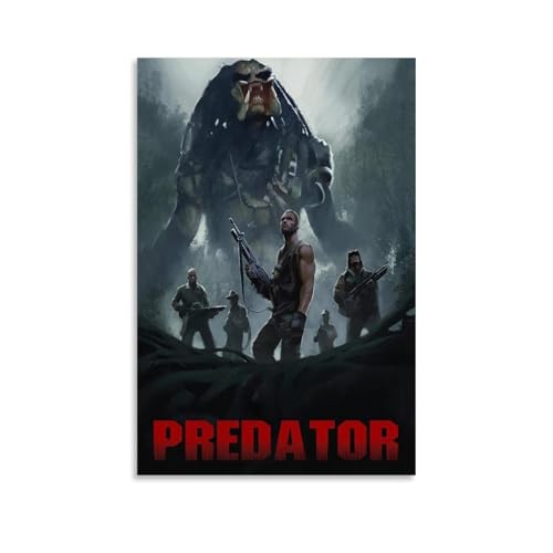HFGPBVjk Predator Anime Poster Dekorative Malerei Leinwand Wandkunst Wohnzimmer Poster Schlafzimmer Malerei 24x36inch(60x90cm) von HFGPBVjk