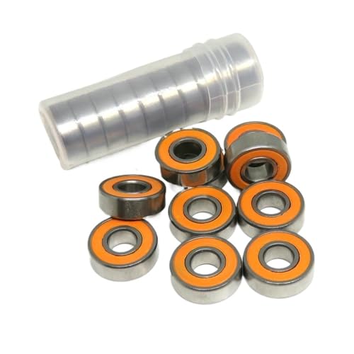 10 stücke ABEC7 S696 2RS 6x15x5mm Hybrid Keramik Lager SMR696 S696C RS 2RS Tiny Keramik kugellager 6 * 15 * 5 Lager(S6700C-2OS 10x15x4mm) von HFIGNIAHQ