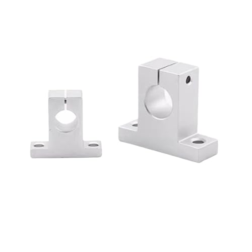4 Stück SK8 SK10 SK12 SK13 SK16 SK20 SK30 SK40 8 mm Linearkugellager Schienenwelle Seitenblöcke unterstützen XYZ-Tabelle CNC 3D-Druckerteil(SK20 20mm) von HFIGNIAHQ