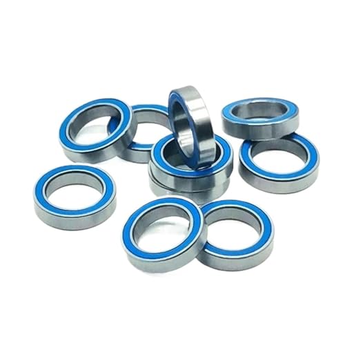 6701-2RS 12 * 18 * 4mm 10PC Lager ABEC-7 61701 6701 63701 6700RS Chrom Stahl Kugellager Mit Bllue Gummi Dichtung von HFIGNIAHQ