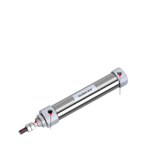 Doppeltwirkend Pneumatischer Luftzylinder Mini Kleiner CDJ2B CDJ2D Typ Einzelstange 10mm 12mm 16mm Bohrung 5mm 20mm 25mm 30mm 150mm Hub(Stroke 150mm) von HFIGNIAHQ