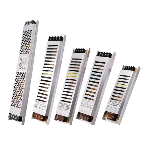 Ultra Thin LED Power Supply DC 12V 24V Lighting Transformers 25W 100W 150W 200W 350W 300W 400W AC 185-265V Driver For LED Strip(120W,24V) von HFIGNIAHQ