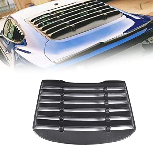 HFJFDQ ABS Schwarz Auto Heckscheibe Dekorative Jalousie Luftauslass Diffusor Verschluss Grillabdeckung Für Ford Für Mustang 2015 2016 2017 2018 von HFJFDQ