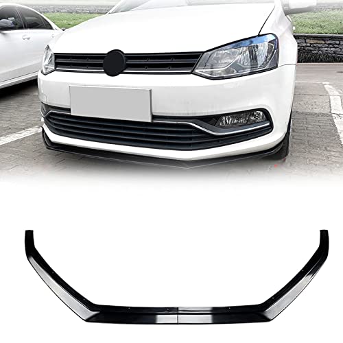 HFJFDQ Auto Frontschürze Spoiler Lippe Lower Splitter Blade Diffusor Schutzplatte Auto Kit Für V&w Für Polo MK5 6R 6C 2009-2017 von HFJFDQ