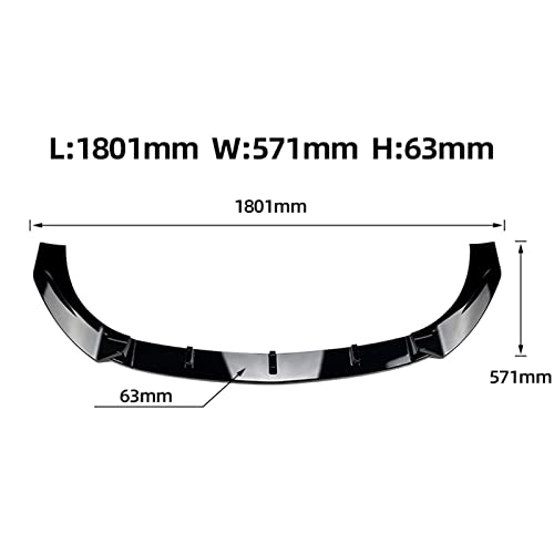 HFJFDQ Auto Frontstoßstange Splitter Lippe Für Mercedes Für B&ENZ CLA Klasse C118 CLA45 A&M&G 2019 2020 2021 2022 Lower Spoiler Blade Diffusor von HFJFDQ