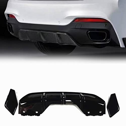 HFJFDQ Auto Heckstoßstange Diffusor Lippe & Seitenleiste Splitter Abdeckung Trim Auto Spoiler Platte Für X6 F16 2015-2018 von HFJFDQ