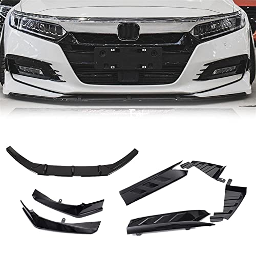 HFJFDQ Body Kit Auto Frontstoßstange Spoiler Lippe & Heckdiffusor Seitenverkleidung Abdeckung Canard Deckel Für Für Accord 10th 2018-2020 von HFJFDQ