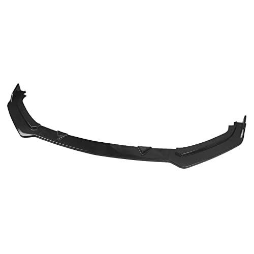 HFJFDQ Frontstoßstange Spoiler Lip Splitter Schwarz Auto Lower Body Kit Guard Plate Blade Board ABS-Kunststoff Für I&nfiniti Q60 2017-2022 von HFJFDQ
