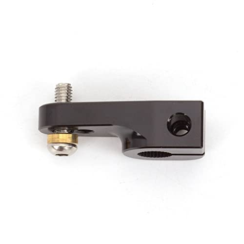 HFJFDQ Für Aprilia RS125 2T RS 125 1996 1997 1998 1999 2000 2001-2009 2010 10 Mm Verstellbarer Aluminium-Motorrad-Fußrastenanlage, Schalthebel, Stangenadapterhalter von HFJFDQ