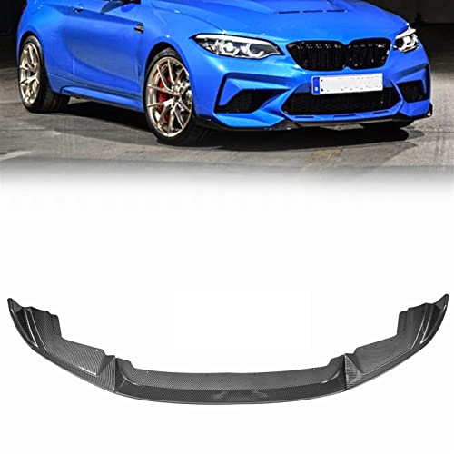 HFJFDQ Für M2 Competition Mode Für F87 M2 2019-2021 Frontschürze Spoiler Lip Body Kit Lower Splitter Blade ABS von HFJFDQ