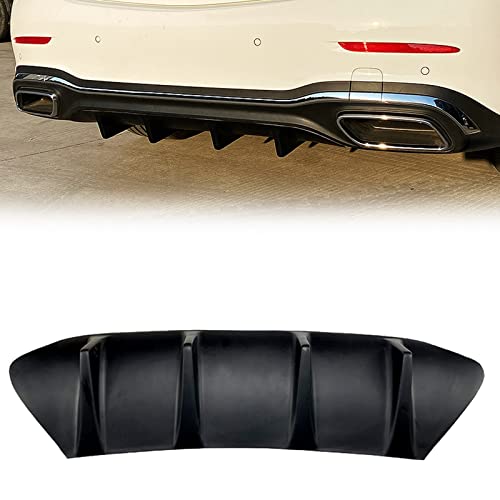 HFJFDQ Heckdiffusor Stoßfängerlippe Unterer Volant Guard Spoiler ABS-Kunststoffabdeckung Für B&ENZ W206 C-Klasse C200 C260 C300 2022+ Sport von HFJFDQ