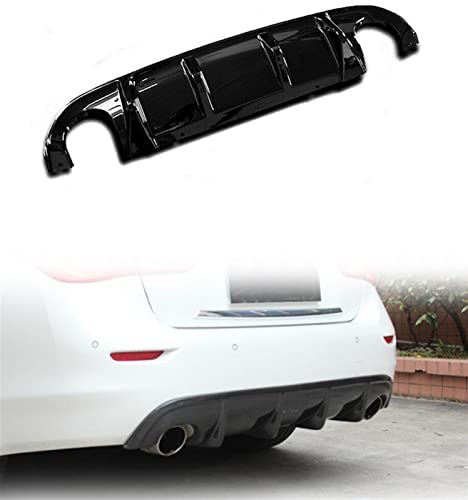 HFJFDQ Heckdiffusor Stoßstange Lip Auto Boot Auspuff Halterung Spoiler Platte Splitter Guard Board Trim ABS Für I&nfiniti Q50 2014-2017 HFJFDQ Heckdiffusor Stoßstange Lip Auto Boot Auspuff Halterung Spoiler Platte Splitter Guard Board Trim ABS Für I&nfiniti Q50 2014-2017 von HFJFDQ
