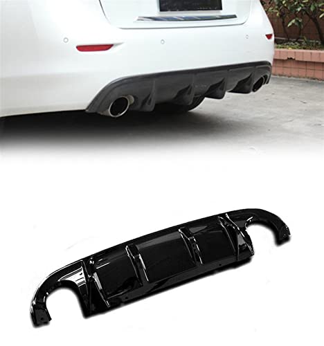 HFJFDQ Heckdiffusor Stoßstange Lippe Für I&nfiniti Q50 2014-2017 Auto Boot Auspuff Halterung Spoiler Platte Splitter Guard Board Trim ABS HFJFDQ Heckdiffusor Stoßstange Lippe Für I&nfiniti Q50 2014-2017 Auto Boot Auspuff Halterung Spoiler Platte Splitter Guard Board Trim ABS von HFJFDQ